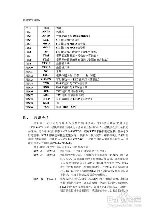 sl 13.56mod su 射頻卡讀寫(xiě)模塊使用說(shuō)明書(shū)